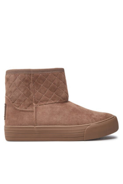 Big Star Shoes γυναικεία μποτάκια μέχρι τον αστράγαλο OO274A524 καφέ