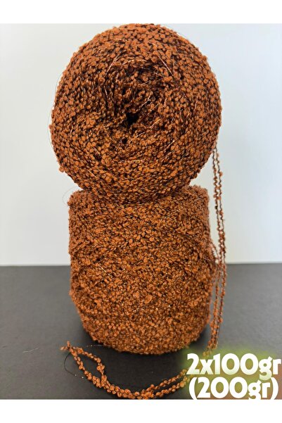 Ana&Kuzusu İplik Taba buklet, bakır sim (3 kat sarım) kalın örgü ip 200gr