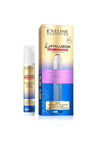Eveline Eveline Bio Hyaluron Anti-Wrinkle Eye Roll-On 15ml