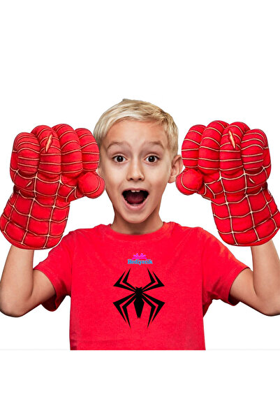 hediyecik Örümcek Adam Boks Eldiveni Peluş Oyuncak 30 Cm