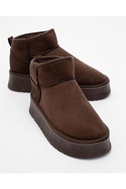 Ay Ayakkabım AY201 Kadın Kahve (36-40) Mini Bot