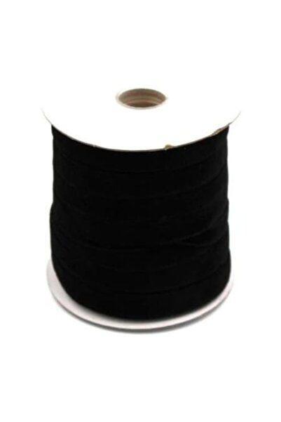 OEM Panglica de catifea 10 MM 40 M, negru