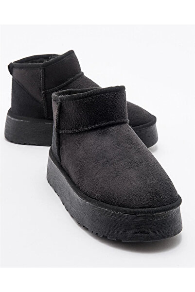 Ay Ayakkabım AY201 Kadın Siyah (36-40) Mini Bot