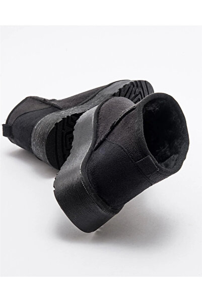 Ay Ayakkabım AY201 Kadın Siyah (36-40) Mini Bot