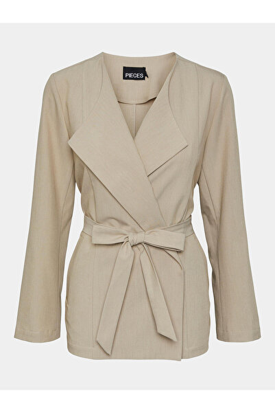 PIECES Γυναικείο Μπουφάν 17146550 Μπεζ