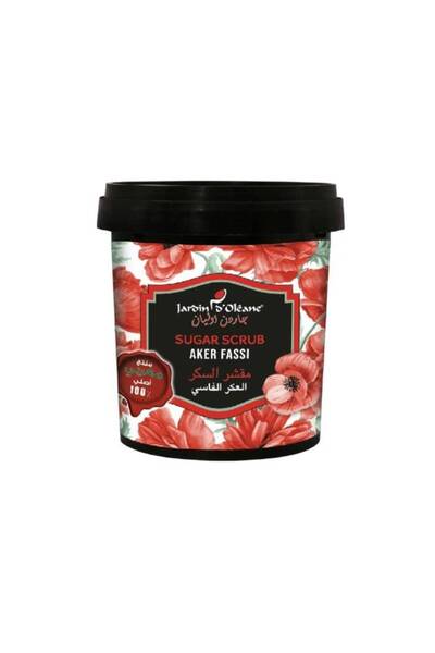 Jardin Oleane مقشر السكر جاردن أوليان مع خلاصة الورد - 600 جرام