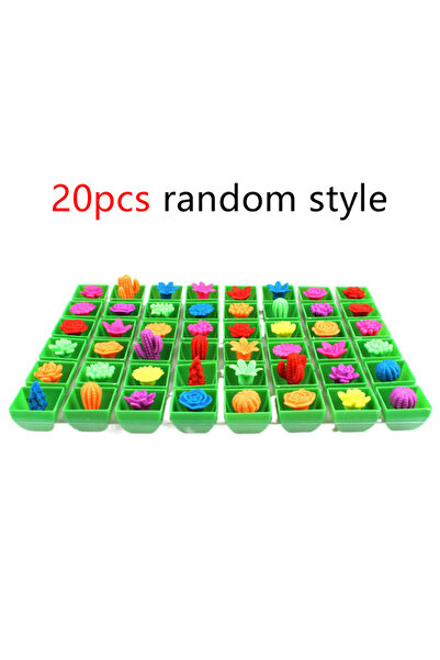 Choice مقاس واحد 10KLD 10~20 قطعة بيض ديناصورات فقس محاكاة نبات الصبار العصار...