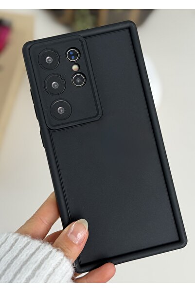 Go Aksesuar Galaxy S23 ULTRA Uyumlu Mat Lansman Parmak İzi Bırakmaz Silikon K...