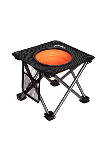 KINGCAMP Pets Portatif Yükseltilmiş Köpek Mama ve Su Kabı