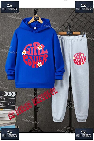 SS SİNSER Children's Unisex Custom Printed Hoodie and Sweatpants Set with the...