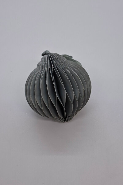 Linens Christmas Tree Ornament 6 Pieces, Silvery Gray