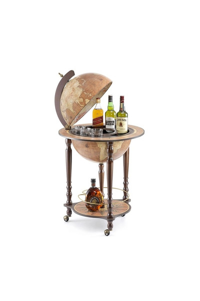 Genel Markalar Küre Dünya Bar - Da Vinci / Rust