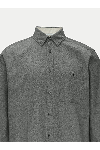 s.Oliver Ανδρικό Πουκάμισο S Oliver 10.3.11.11.120.2152433 Γκρι