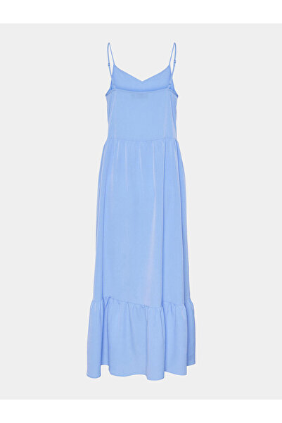 PIECES Γυναικείο Καλοκαιρινό Φόρεμα 17146543 Μπλε