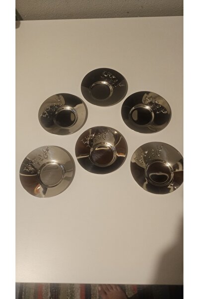 Keopsantique home 6-Piece Henna-Patterned Tea Set