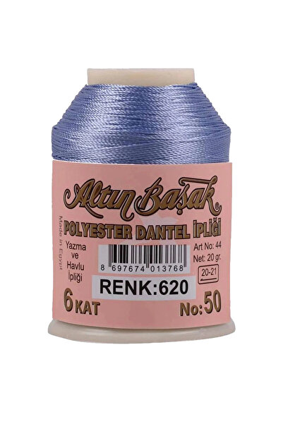 HarmonyAura Ață de broderie și dantelă Altınbaşak 20 gr - Turcă - Nr.: 620 - ...