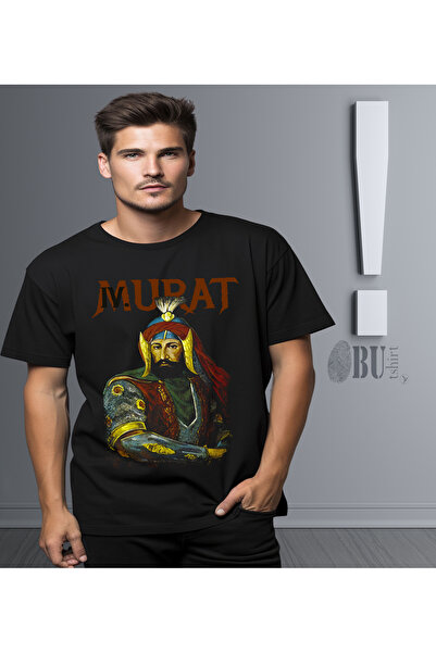 BUTSHIRT BU Tişört 'Osmanlı Serisi - 4. Murat' Regular-Fit' Unisex Tişört