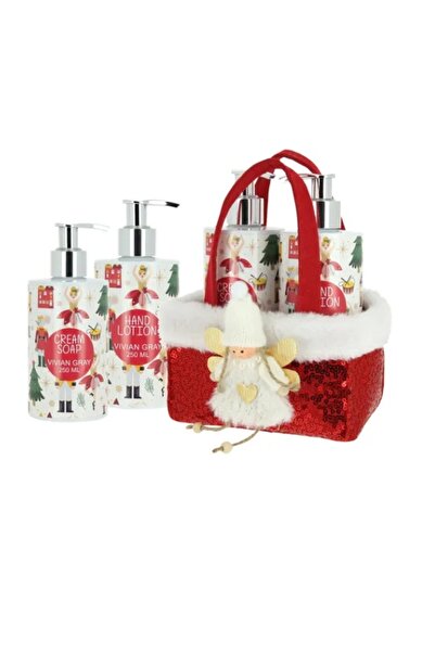 velve Vivian Gray Red Fairy set, textile basket, themed print, liquid cream s...