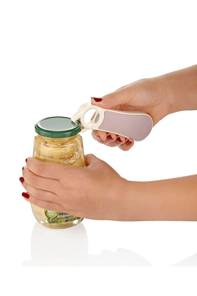 Mons 2 Pcs Bottle Opener Multi-Purpose Opener Soda Pet Bottle Jar Opener 2 Pcs