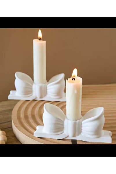 AresMumAtölyesi 2 li pinterest kurdele fiyonk şamdan mumluk