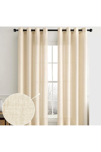 Enventor Set 2 Draperie Bucati 140x245 cm, Culoare - CN