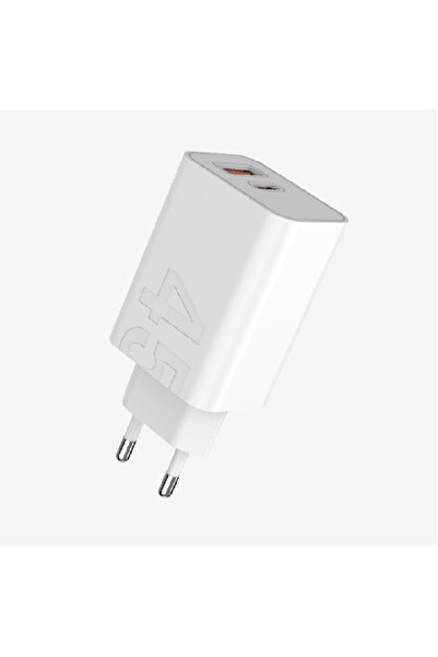 Linktech T462e Eco 45W PD3.0 QC4.0 Dual Şarj Adaptörü