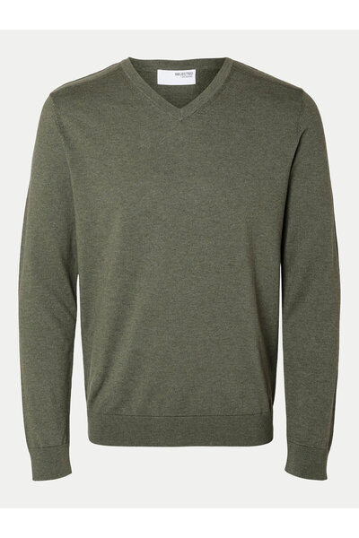 Selected Homme Ανδρικό Πουλόβερ 16090147 Πράσινο