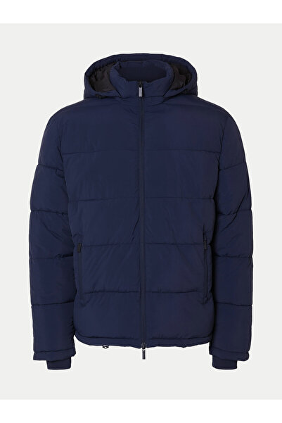 Selected Homme Ανδρικό Χειμερινό Μπουφάν 16089957 Μπλε Σκούρο Μπλε