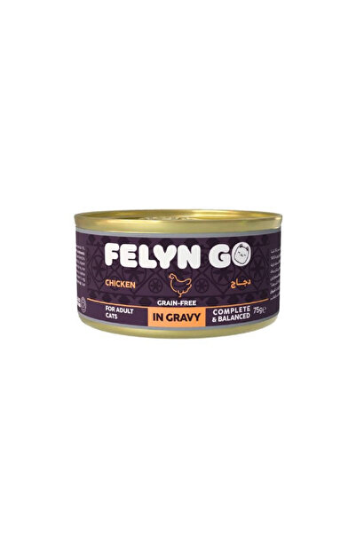 Felyn Go فيلاين طعام رطب دجاج 75غ