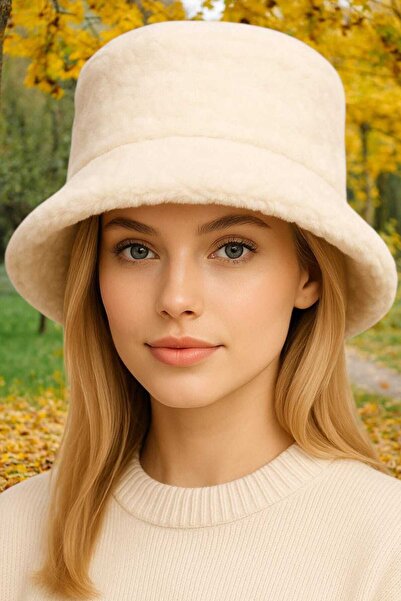 Mood Agenda Women's Adjustable Plush Bucket Hat