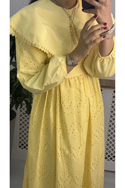 AYSEAKSOY Afra Güpürlü Elbise