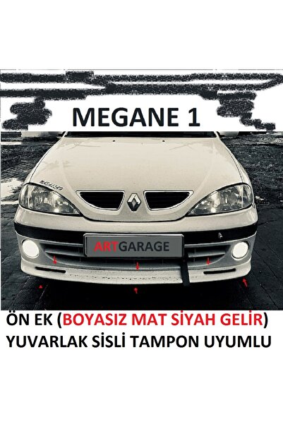 Bodykitartgarage MEGANE 1 ÖN EK(BOYASIZ)FİBERGLASS