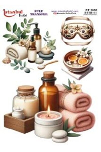 İstanbul Hobi ورق نقل مائي 25×35 سم ST-1530