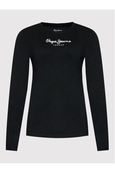 Pepe Jeans Γυναικεία Μπλούζα PL505203 Μαύρη