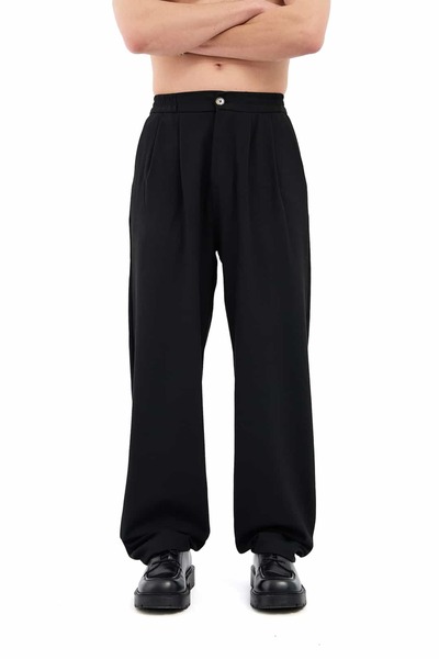 hitup Baggy Fit Gabardin Kumaş Pantolon
