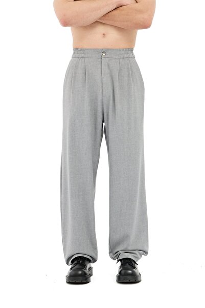 hitup Baggy Fit Gabardine Fabric Trousers