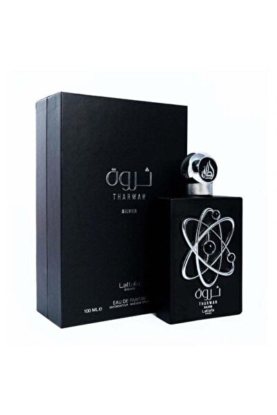 tharwa عطر لطافة برايد ثروة سيلفر أو دو برفيوم - ١٠٠ مل | عطر خشبي مائي للرجال