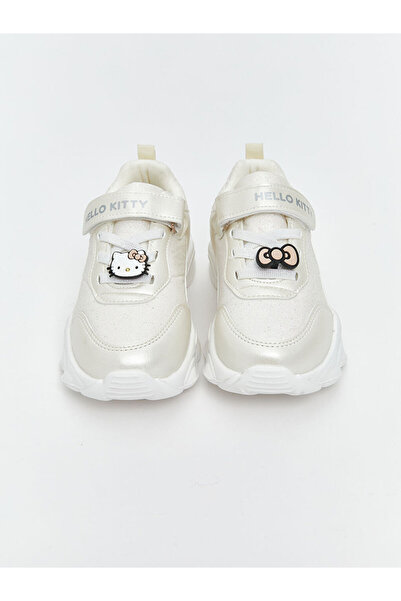 LC Waikiki Hello Kitty Baskılı Cırt Cırtlı Kız Çocuk Spor Ayakkabı