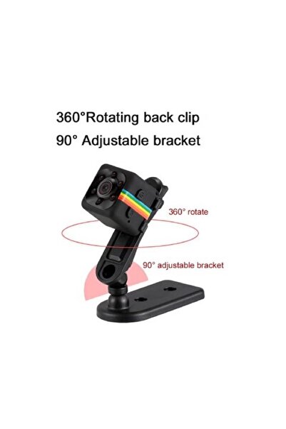 Hope كاميرا تجسس مخفية محمولة صغيرة تعمل بالبطارية قابلة لإعادة الشحن، كاميرا صغيرة عالية الدقة 1080 بكسل، رؤية ليلية