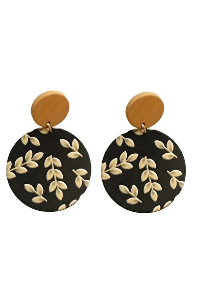 maia Round Acrylic Earrings – Stylish Everyday Model