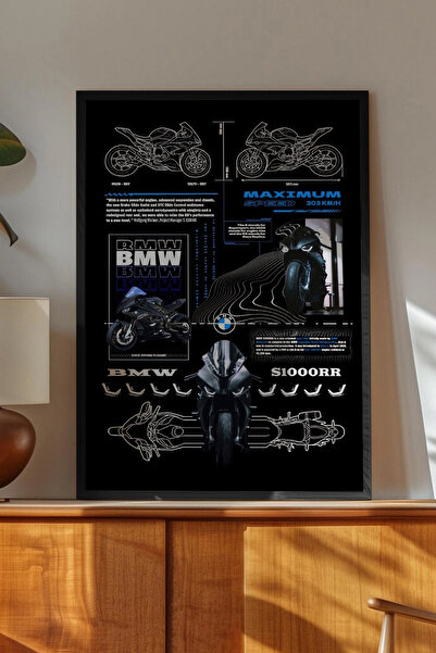 Cadran Motosiklet serisi Çerveve görünümlü tablo