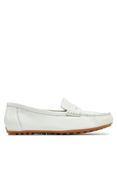 Caprice γυναικεία μοκασίνια 9-24652-44 λευκά