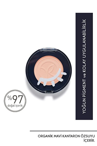 Yves Rocher Mat, Sedefli ve Metalik Bitişli MAT BEJ Organik Tekli Far 2 gr