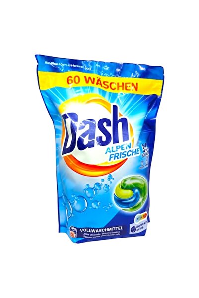 Dash Capsula de rufe, Rufe albe, Alpen Frische, 60 buc