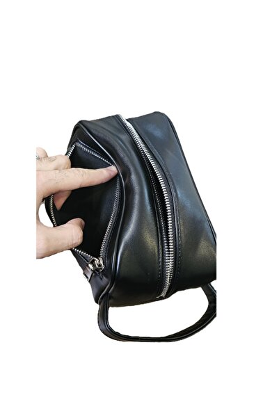 Generic Leather toiletry and hand bag for travel and daily use