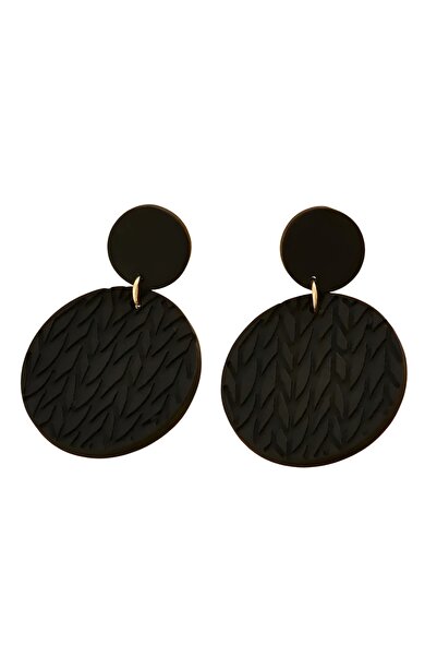 maia Yuvarlak Akrilik Küpe – Şık Günlük Model