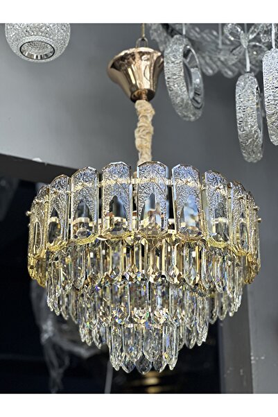 Genel Markalar 40 CM KRİSTAL LÜX SALON AVİZE