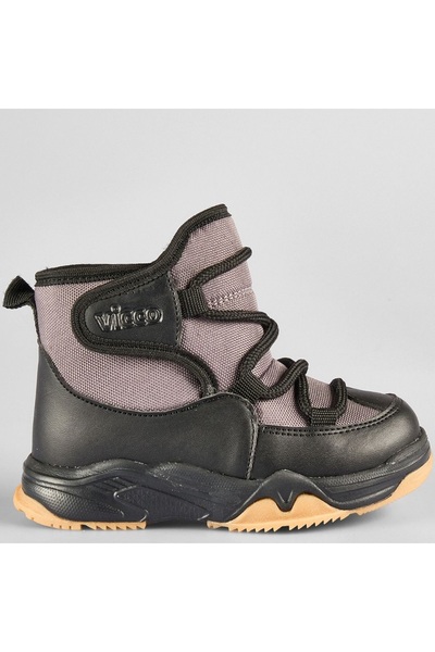 Kids Club Shoes Vicco Bull Phylon Kauçuk Taban Ortopedik Çocuk Kar Botu SİYAH