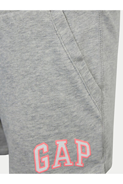 GAP Αθλητικό Σορτς για Κορίτσια 587591-02 Γκρι