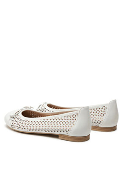 Caprice γυναικείες μπαλαρίνες 9-22185-42 λευκές